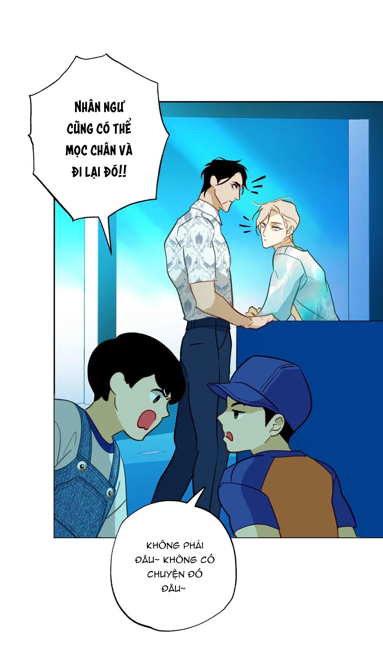 Đọc truyện Tình đầu của chủ quán gỏi cá là nhân ngư - Chapter 17