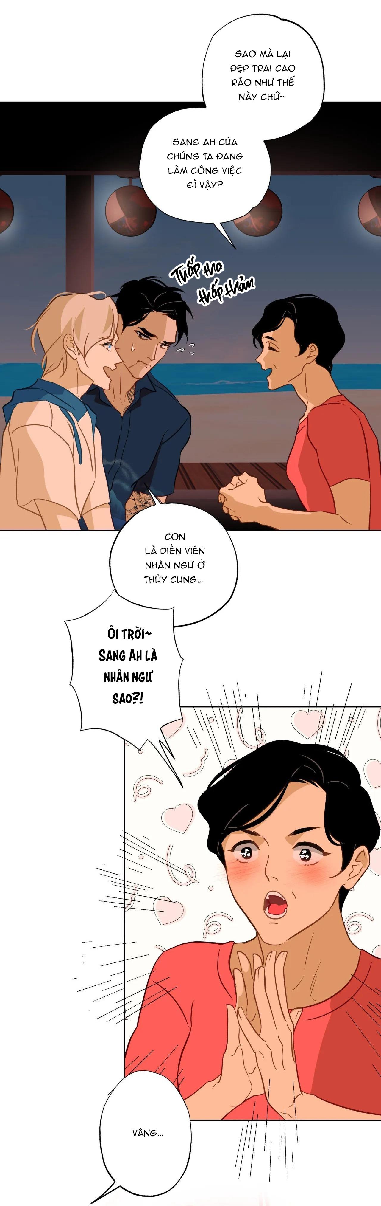Đọc truyện Tình đầu của chủ quán gỏi cá là nhân ngư - Chapter 17