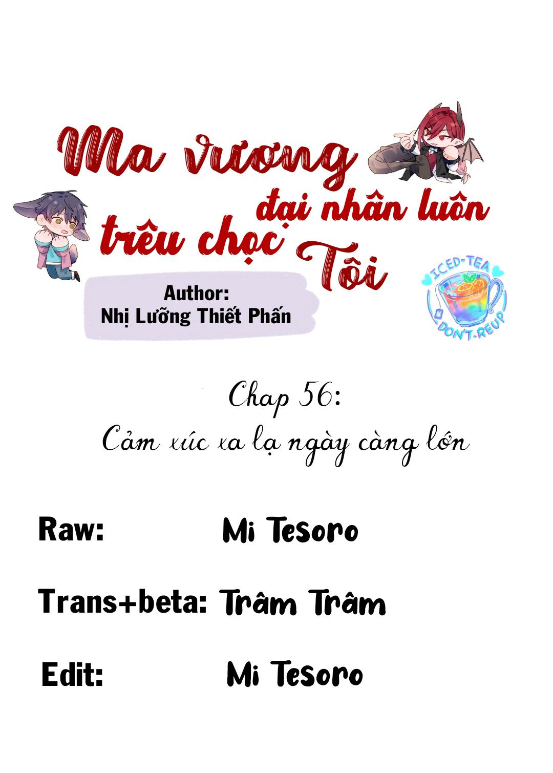 Đọc truyện Ma vương đại nhân luôn trêu chọc tôi - Chapter 56.2