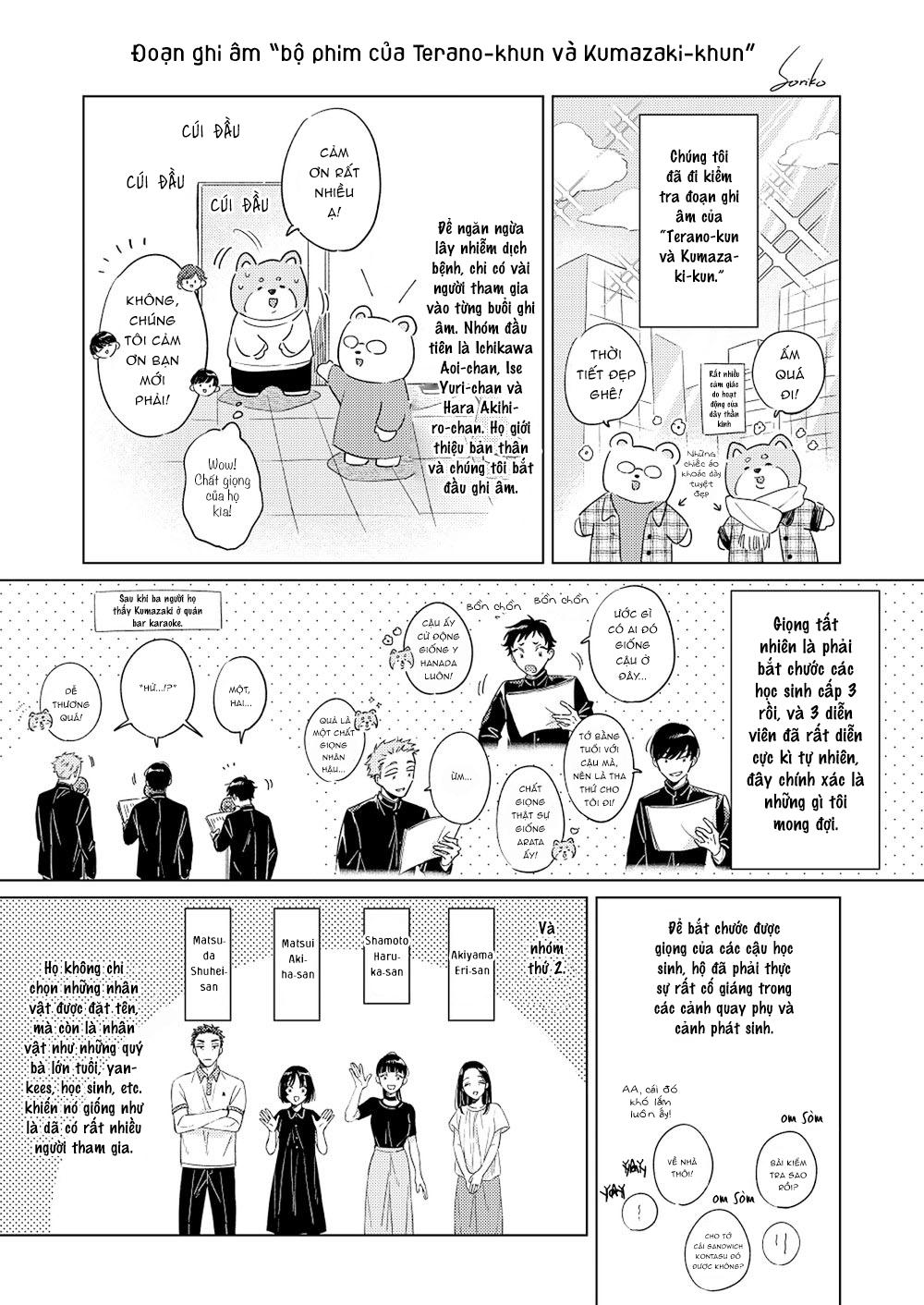 Đọc truyện Terano-kun to Kumazaki-kun - Chapter 6.6