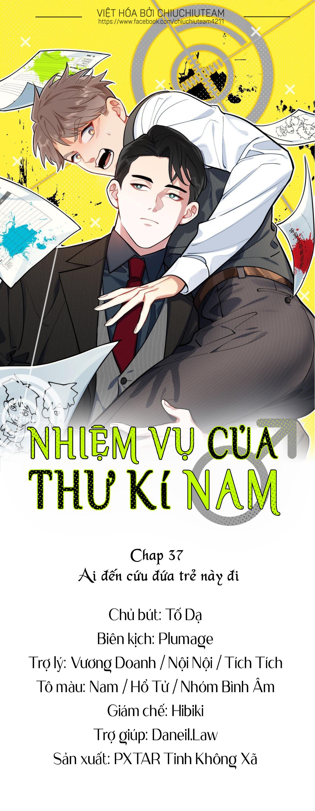 Đọc truyện Nhiệm Vụ Của Thư Kí Nam - Chapter 37