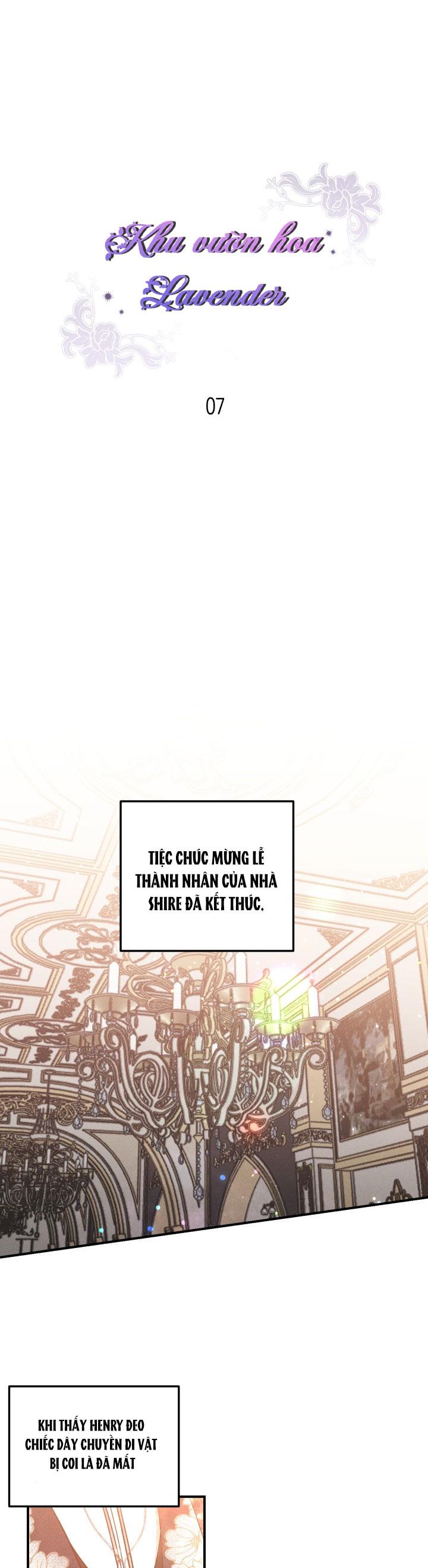 Đọc truyện khu vườn  hoa lavender - Chapter 7
