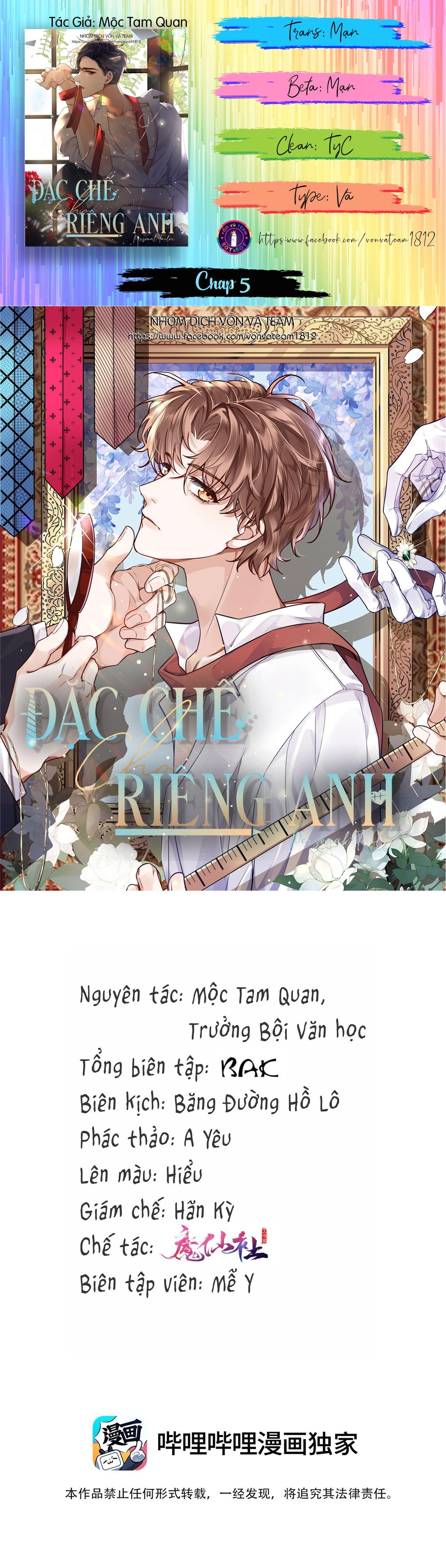 Đọc truyện Đặc Chế Cho Riêng Anh - Chapter 5