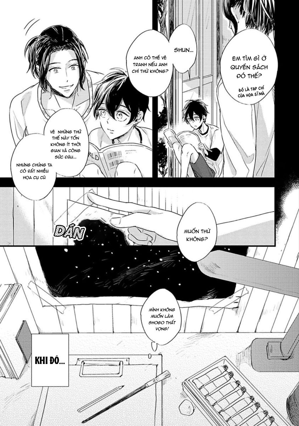 Đọc truyện Cọ Vẽ Dấu Sao - Chapter 7