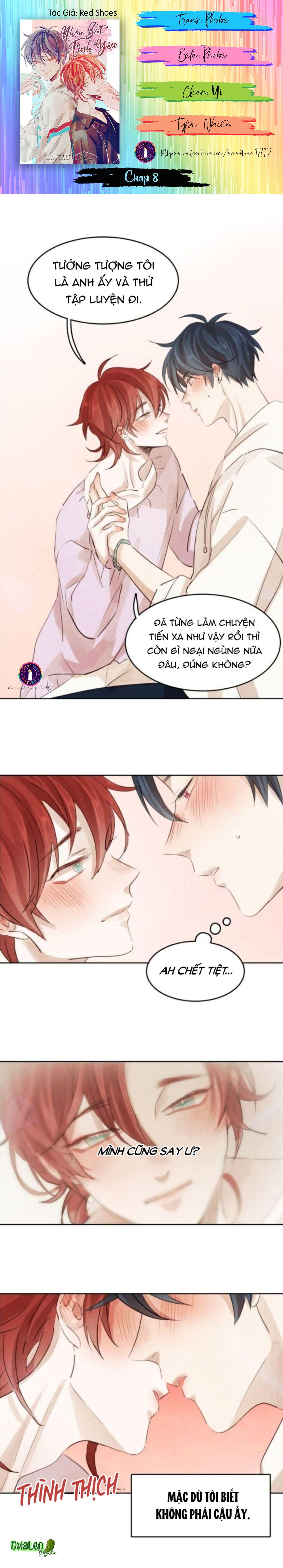 Đọc truyện Nhận Biết Tình Yêu (END) - Chapter 8