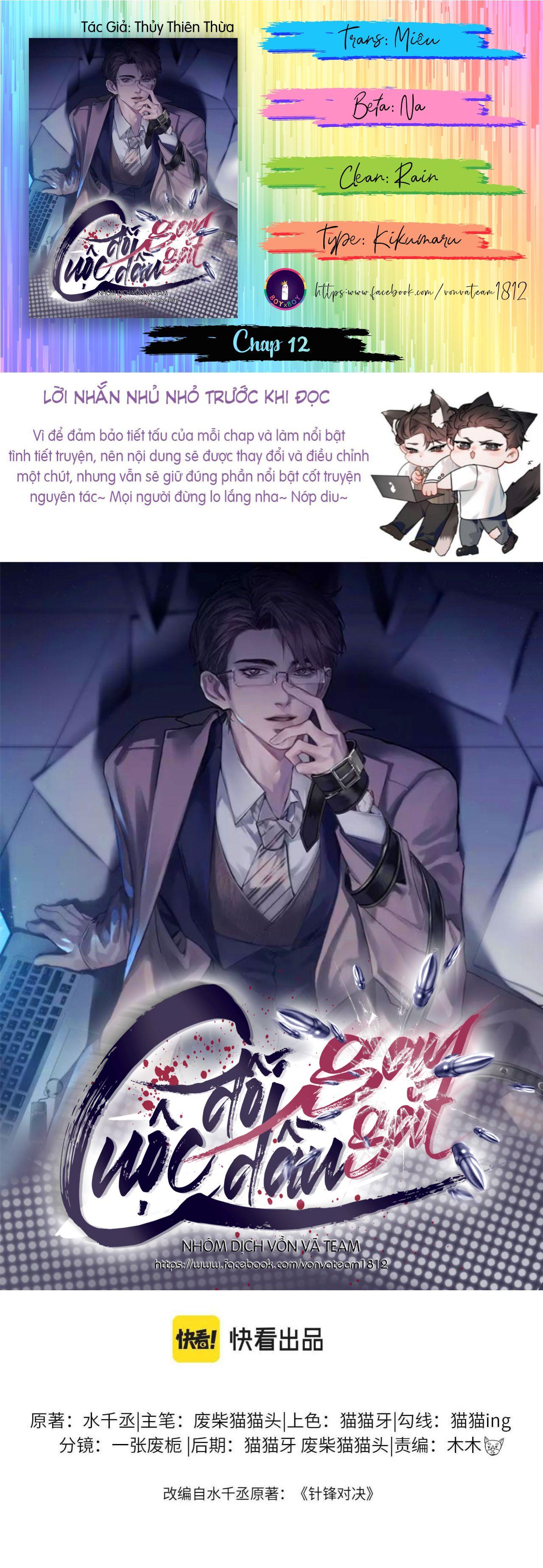 Đọc truyện Cuộc Đối Đầu Gay Gắt - Chapter 12