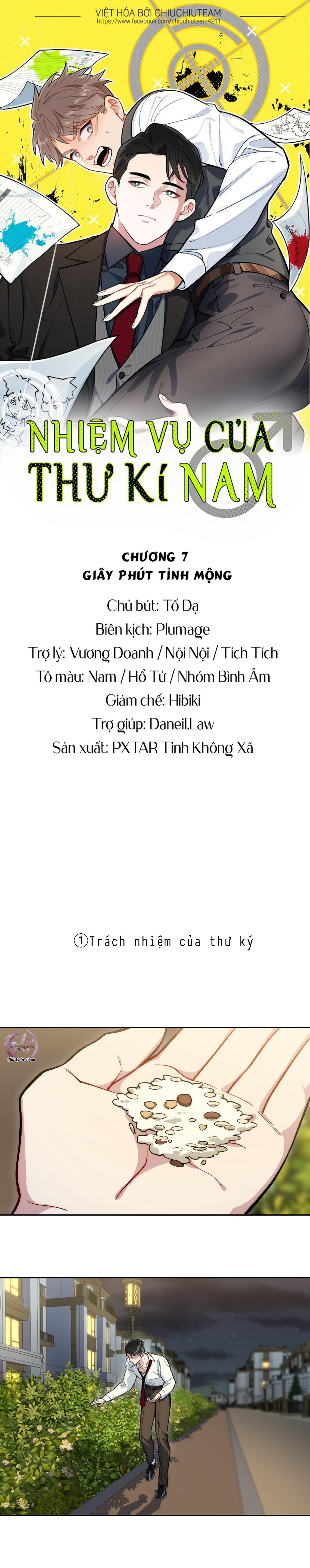 Đọc truyện Nhiệm Vụ Của Thư Kí Nam - Chapter 7
