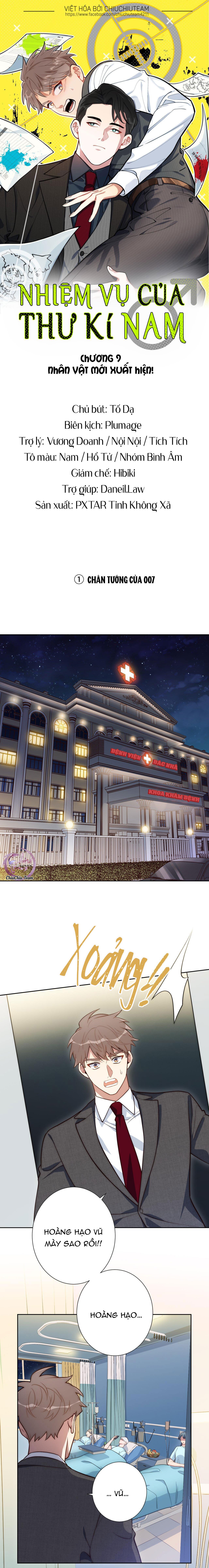 Đọc truyện Nhiệm Vụ Của Thư Kí Nam - Chapter 9