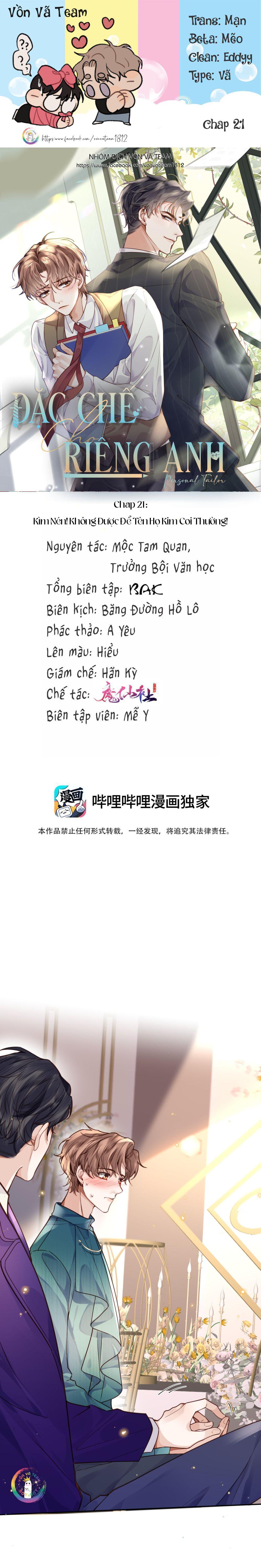 Đọc truyện Đặc Chế Cho Riêng Anh - Chapter 21