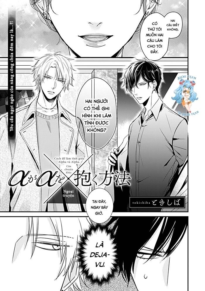 Đọc truyện Full Cách Làm Tình Giữa Alpha x Alpha - Chapter 4